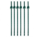 Green Color Steel U Channel Posts Grape Stake U Fencing  Post